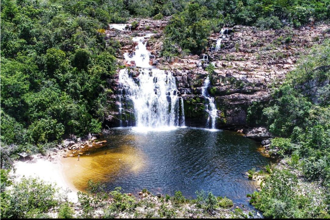 Pousada Cachoeira Poco Encantado Alto Paraíso de Goiás Exterior photo